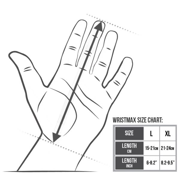 mens wrist size chart